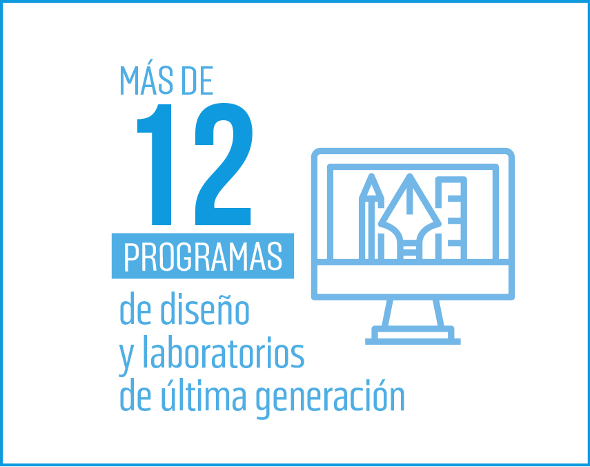Banner sobre programas de diseño y laboratorios Banner sobre programas de diseño y laboratorios