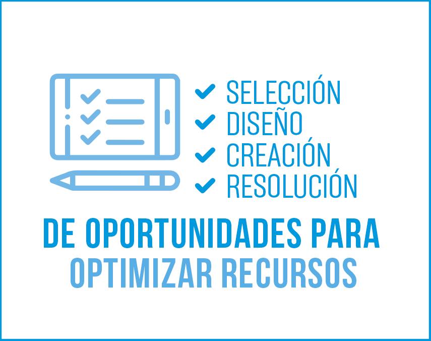 Banner sobre oportunidades para optimizar recursos Banner sobre oportunidades para optimizar recursos
