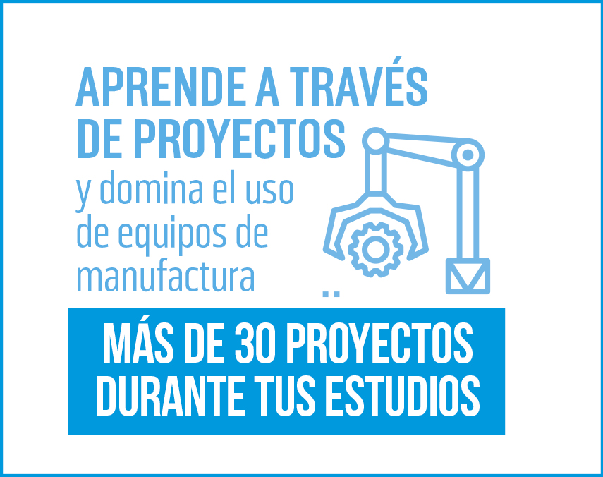 Banner sobre proyectos y equipos de manufactura Banner sobre proyectos y equipos de manufactura