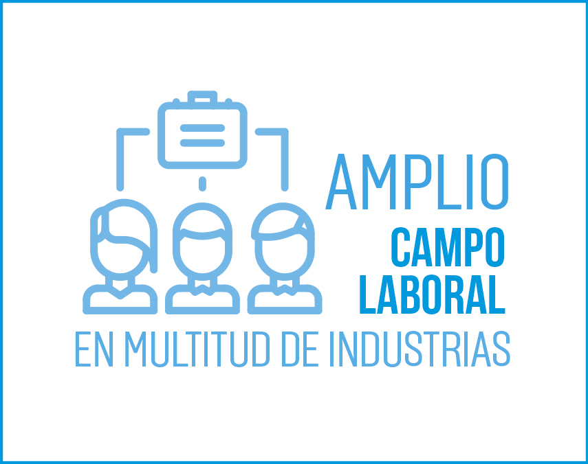 Banner sobre amplio campo laboral