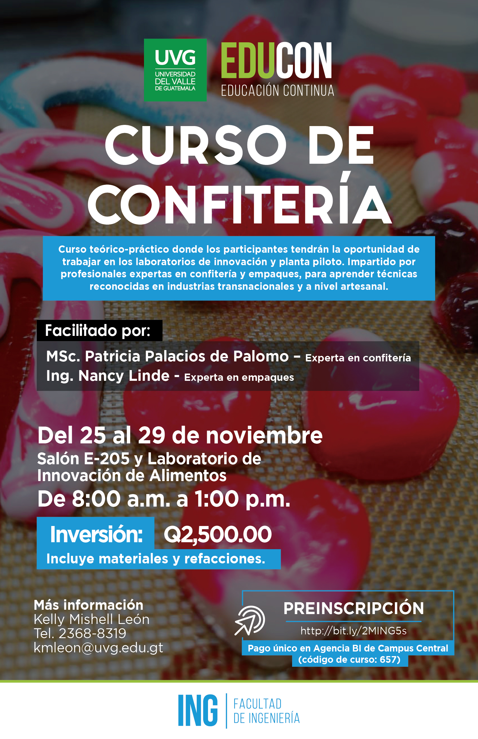CURSO DE CONFITERÍA