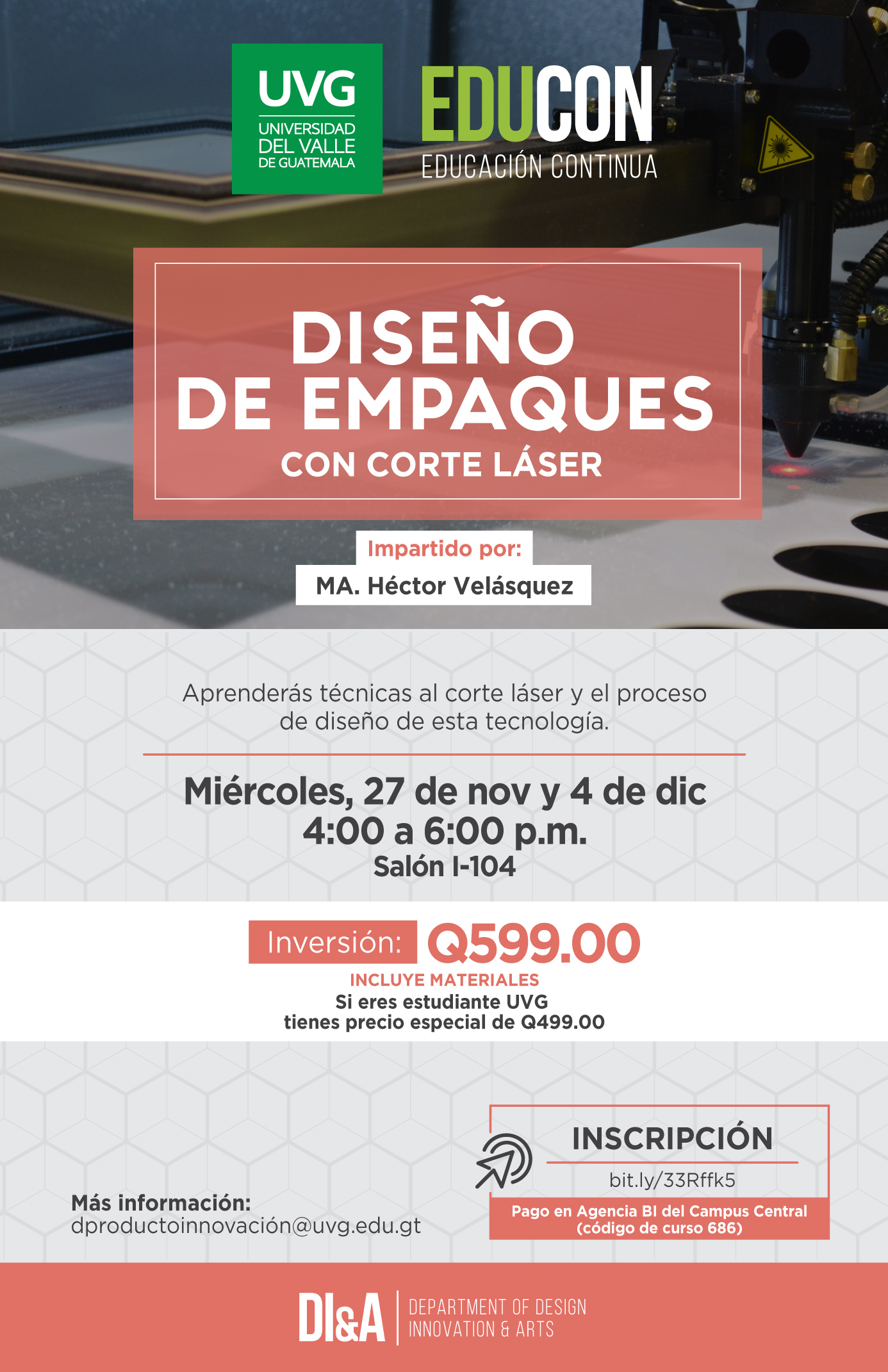 DISEÑO DE EMPAQUES CON CORTE LÁSER