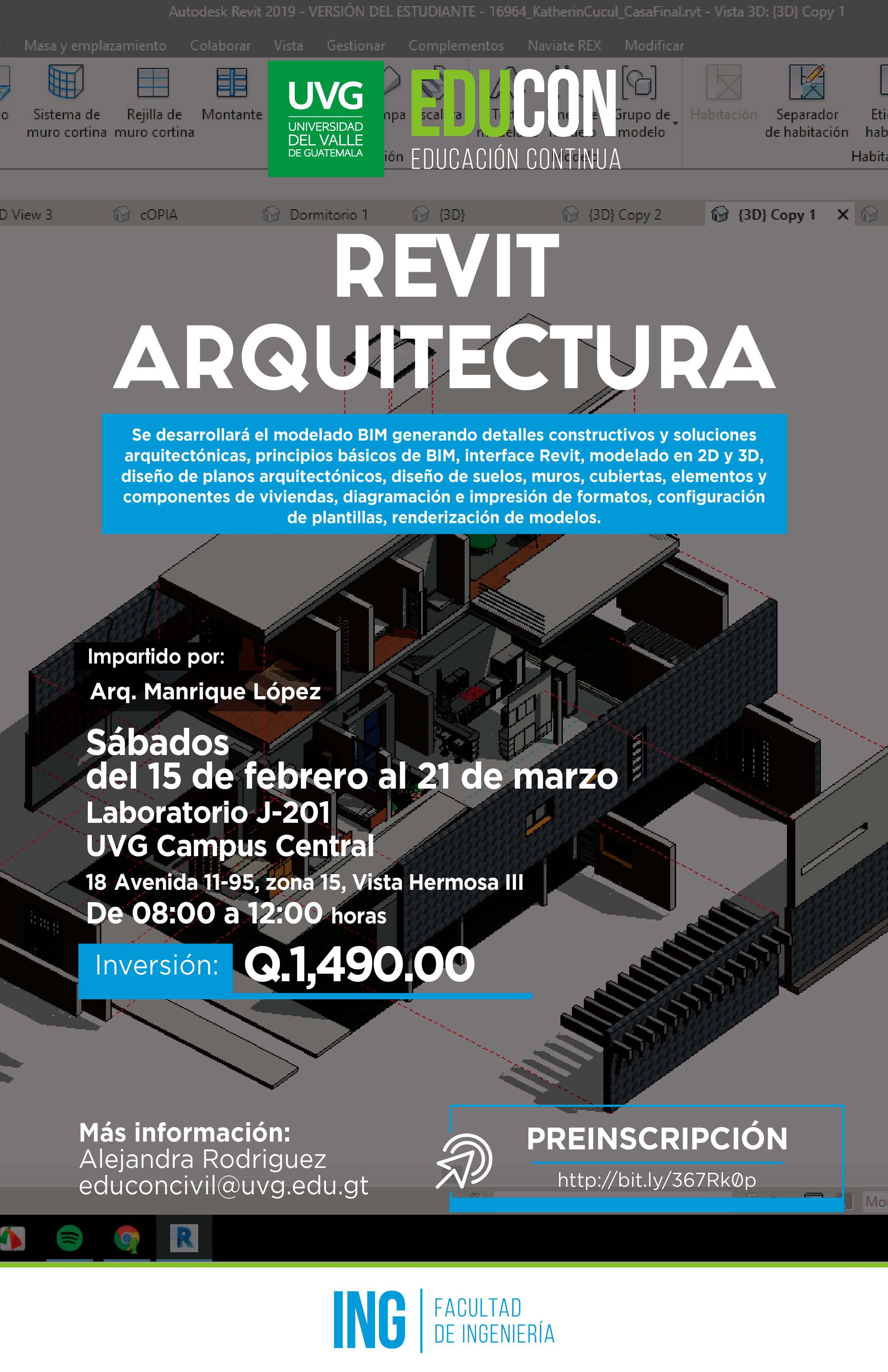 REVIT ARQUITECTURA