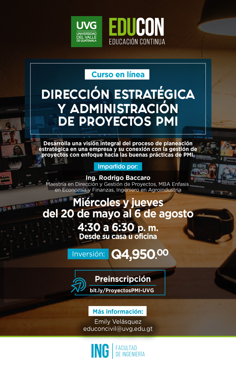 DIRECCIÓN ESTRATÉGICA Y ADMINISTRACIÓN DE PROYECTOS PMI