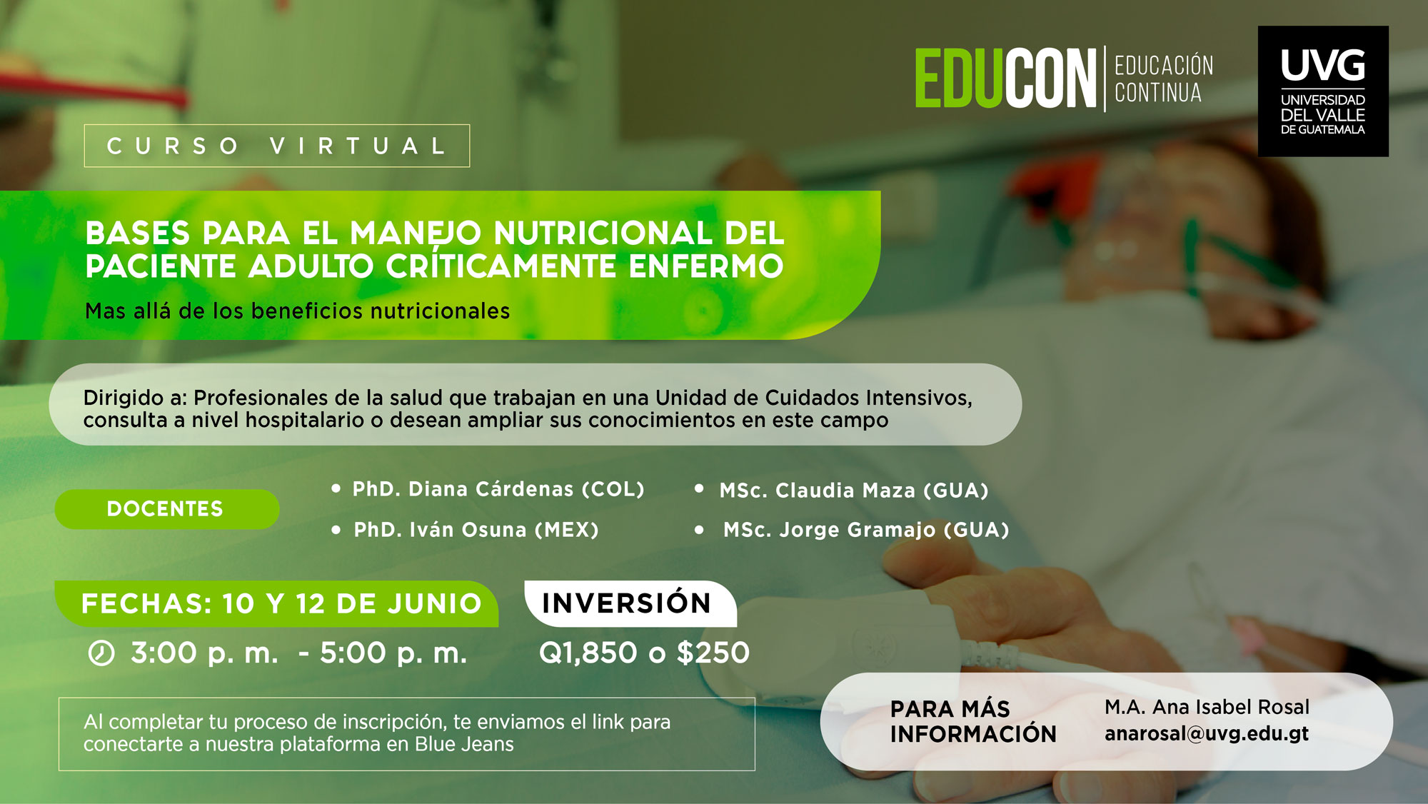 BASES PARA EL MANEJO NUTRICIONAL DEL PACIENTE ADULTO CRÍTICAMENTE ENFERMO