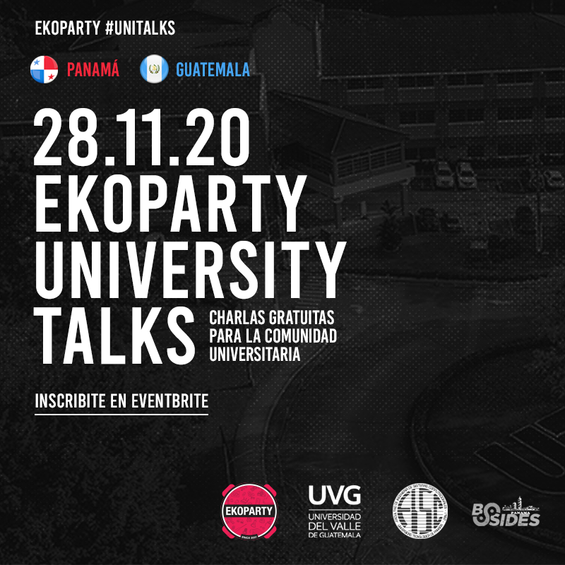 Ekoparty University Talks