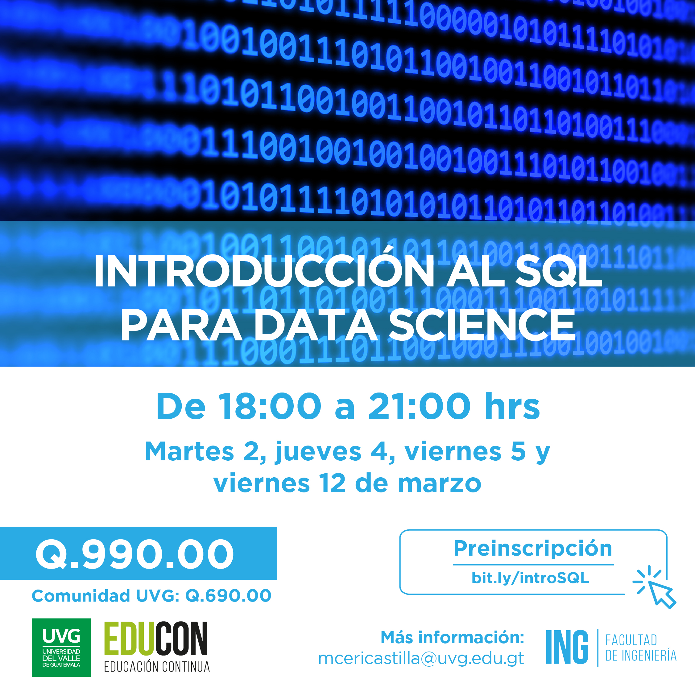 INTRODUCCIÓN AL SQL PARA DATA SCIENCE