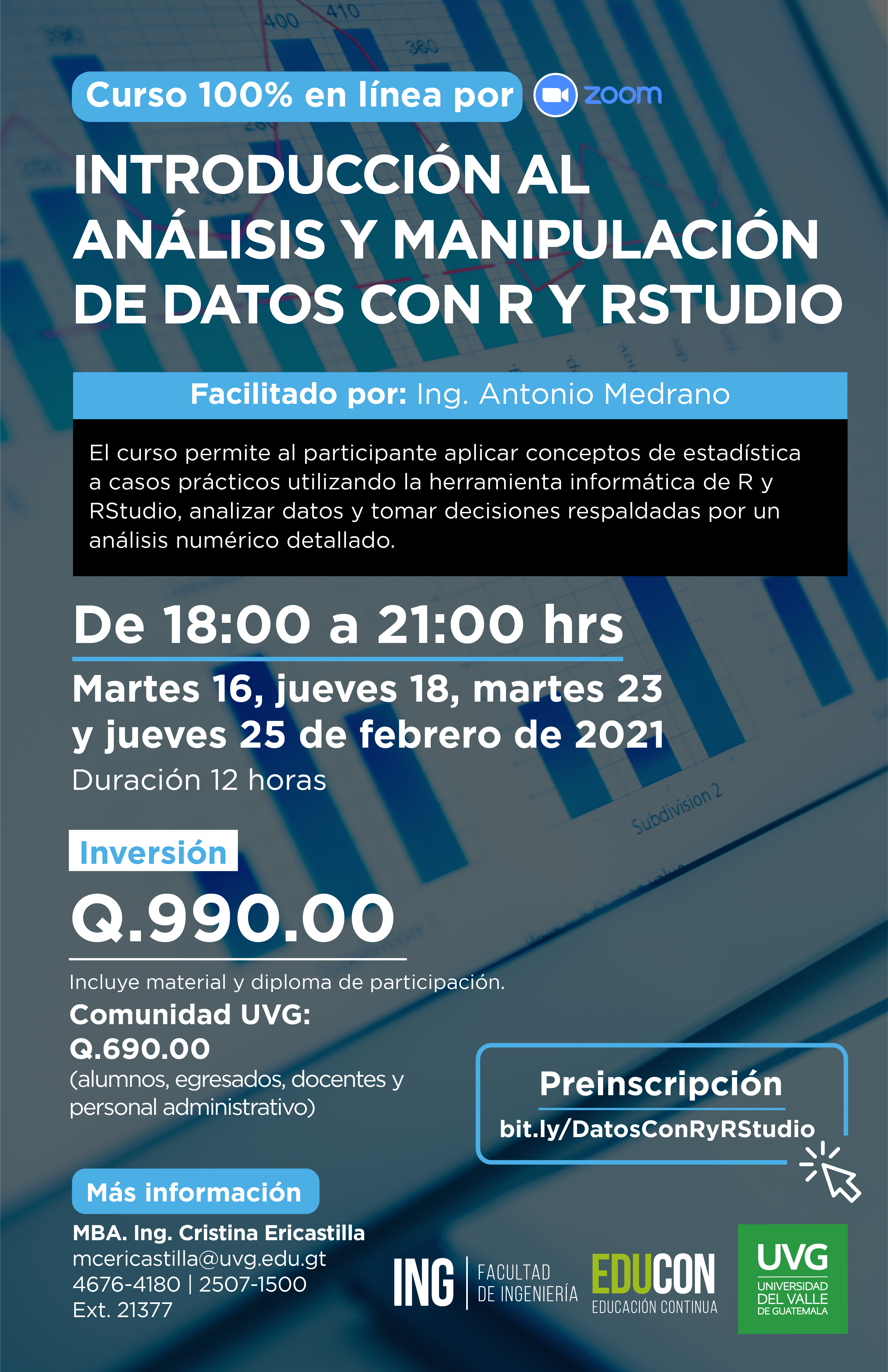 INTRODUCCIÓN AL ANÁLISIS Y MANIPULACIÓN DE DATOS CON R Y RSTUDIO