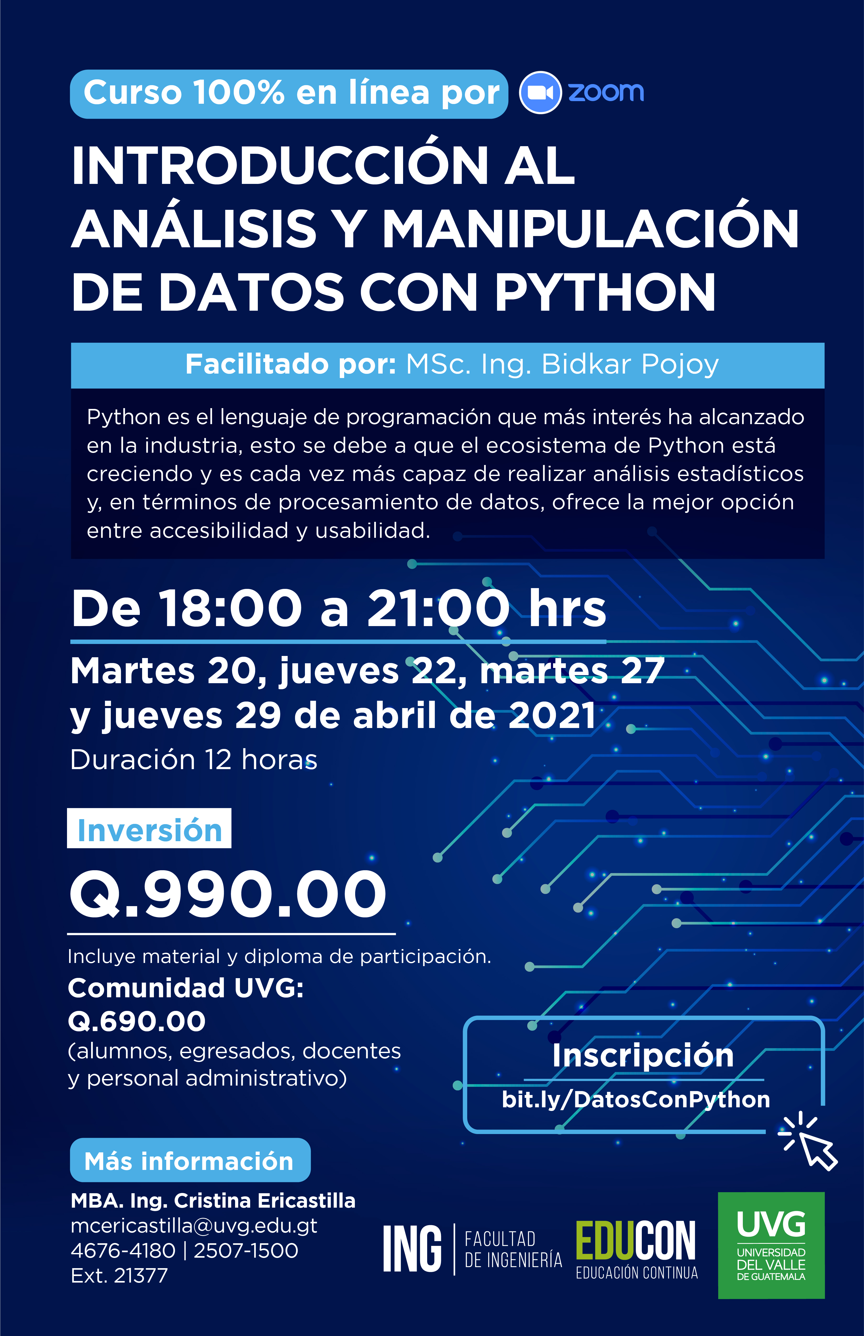 INTRODUCCIÓN AL ANÁLISIS Y MANIPULACIÓN DE DATOS CON PYTHON