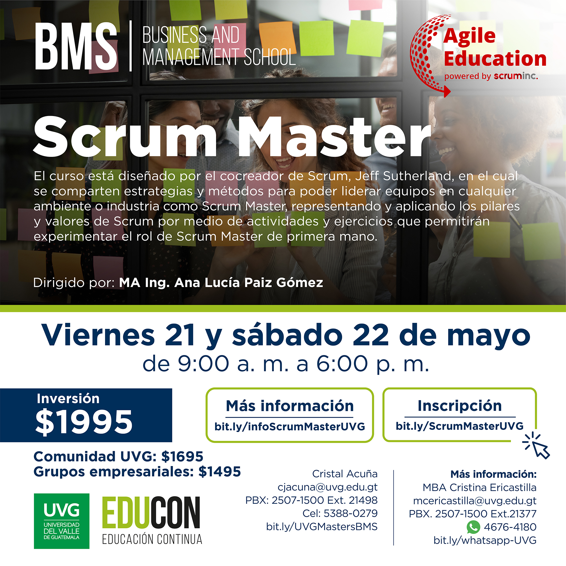 CERTIFIED SCRUM MÁSTER