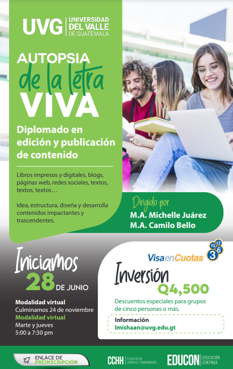 Diplomado en Edición y Publicación de Contenido