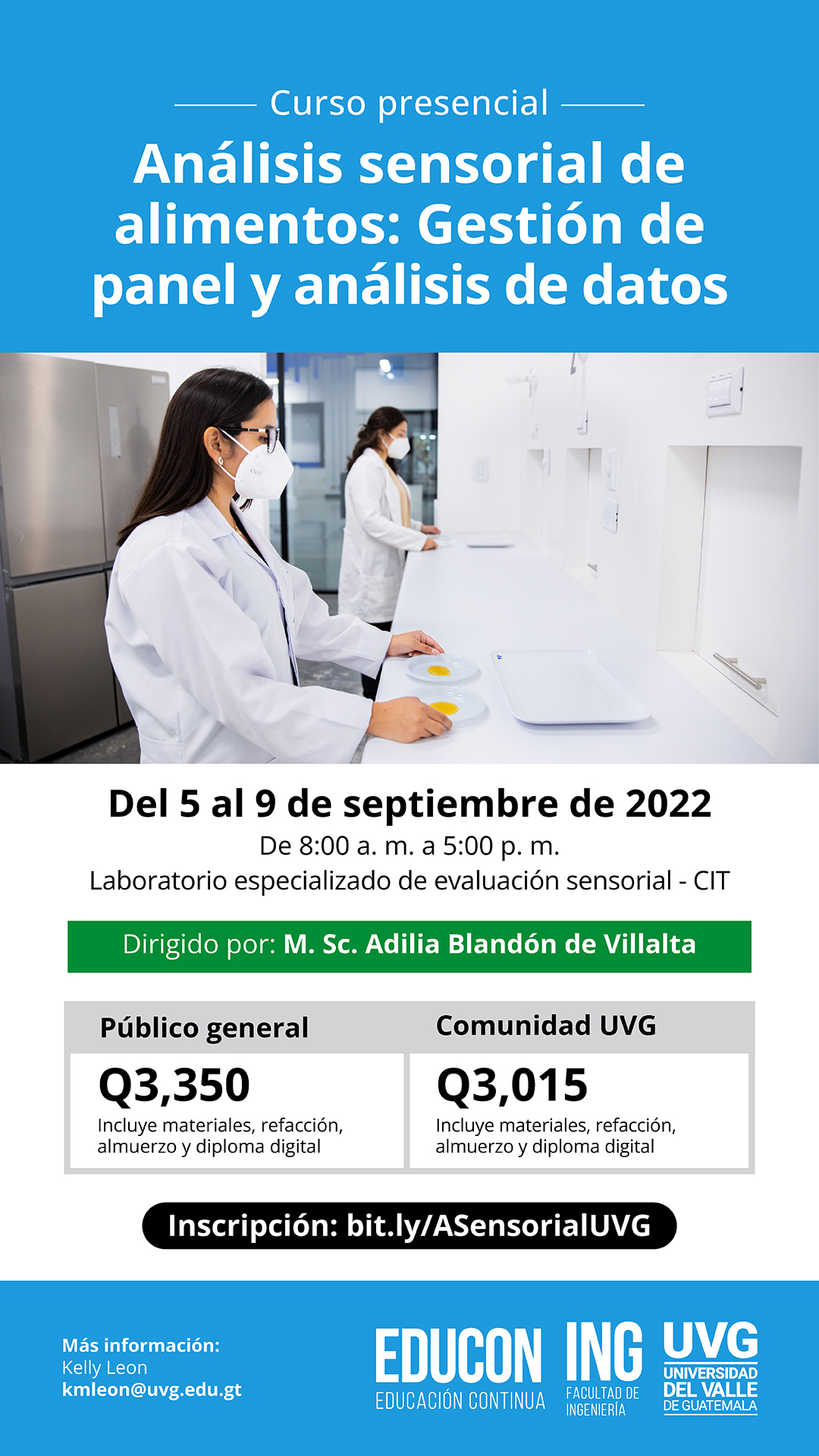 Análisis sensorial de alimentos: Gestión de panel y análisis de datos