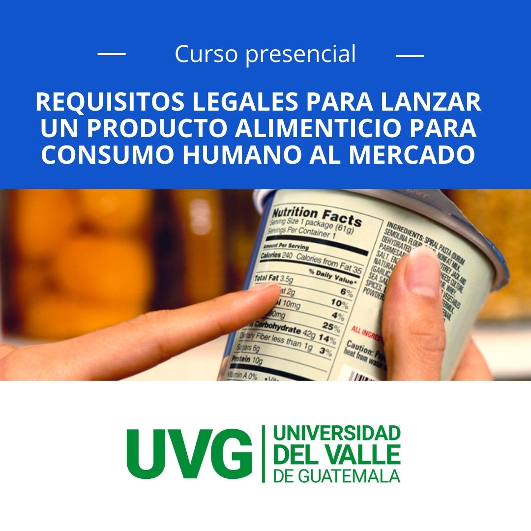 REQUISITOS LEGALES PARA LANZAR UN PRODUCTO ALIMENTICIO