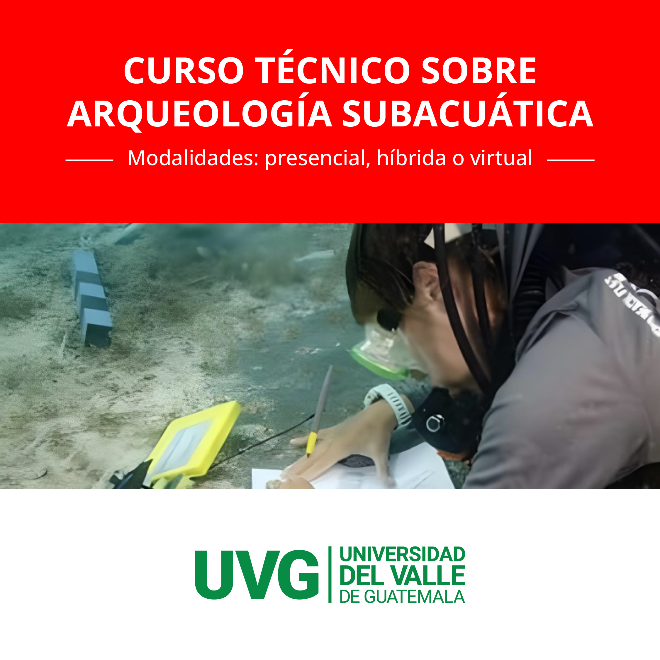 CURSO TÉCNICO SOBRE ARQUEOLOGÍA SUBACUÁTICA