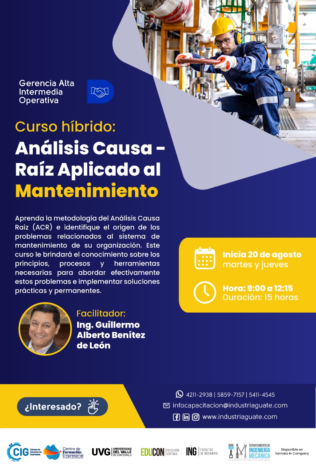 ANÁLISIS CAUSA-RAÍZ APLICADO AL MANTENIMIENTO