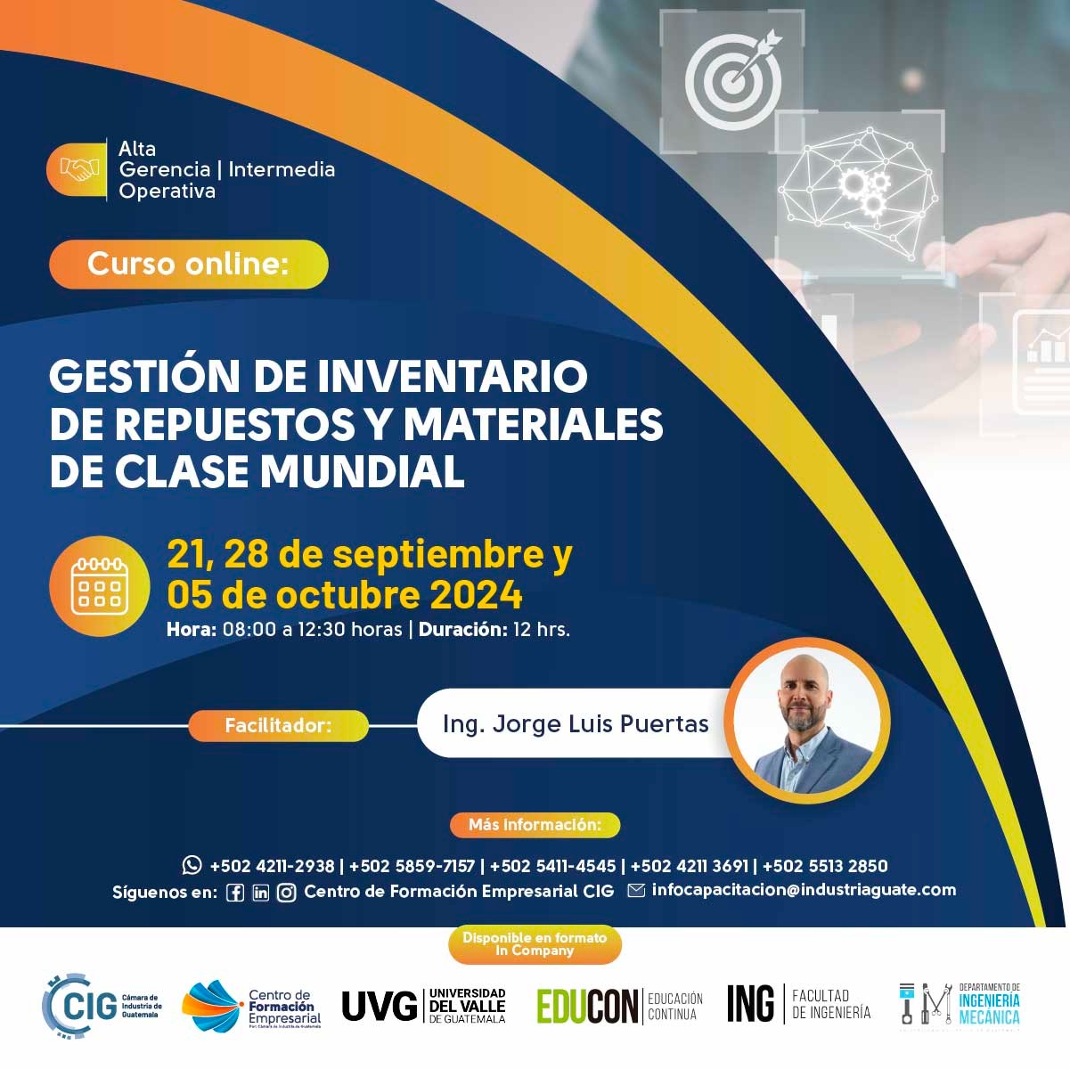 GESTIÓN DE INVENTARIO DE REPUESTOS Y MATERIALES DE CLASE MUNDIAL
