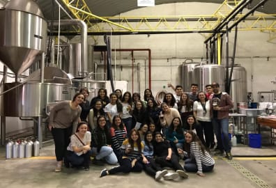 Visita a la planta de producción de Antigua Cerveza