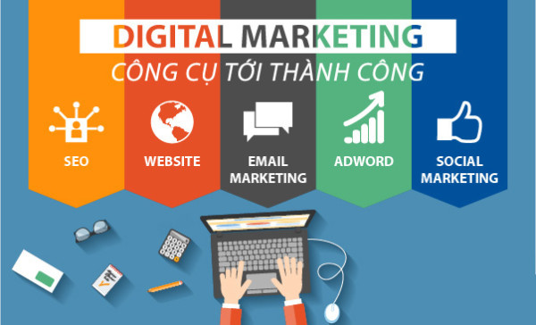 Khác biệt của Digital Marketing và Online Marketing