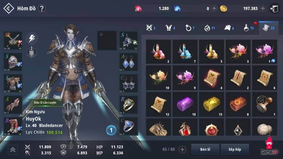 thiết kế website game