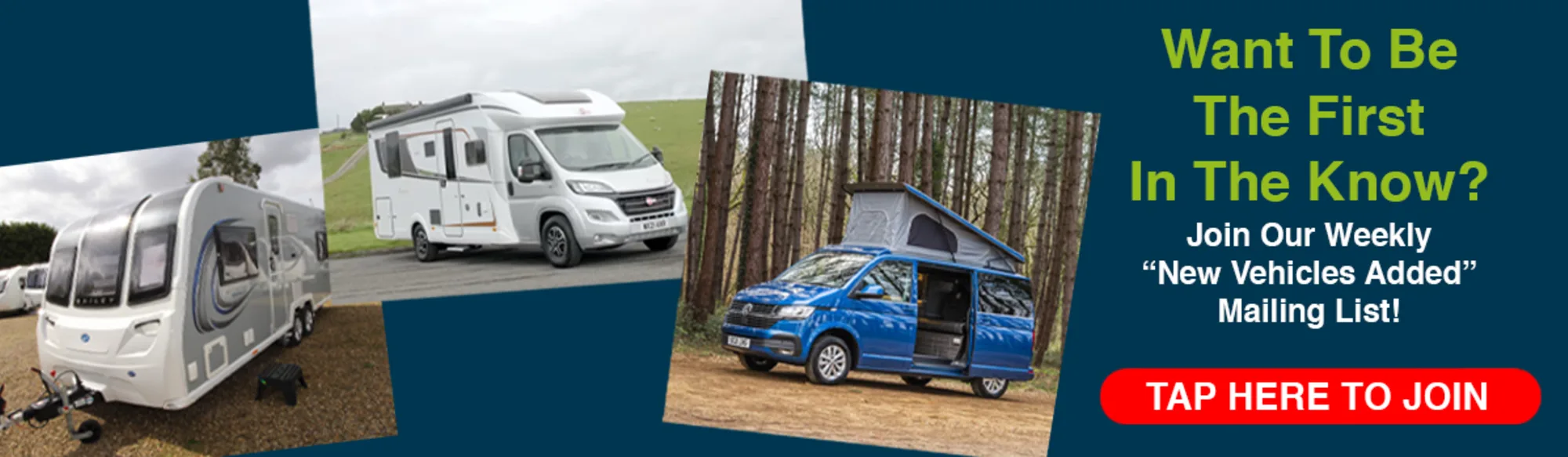 Join Weekly Mailing List Motorhome