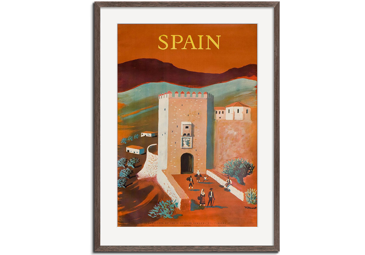 Spain Travel Poster by 