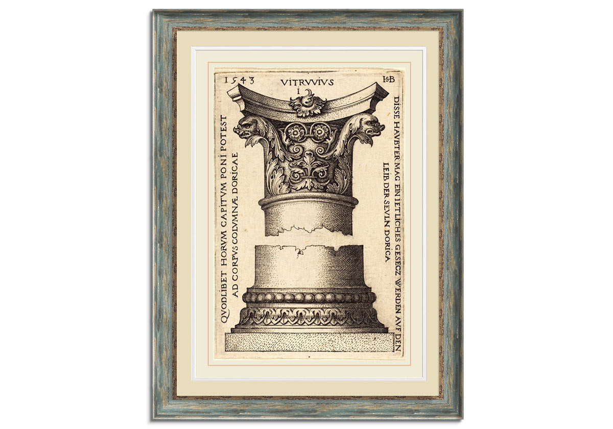 Capital and Base of a Column  by 