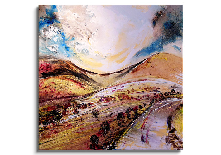 Newlands Pass - Original painting  by 