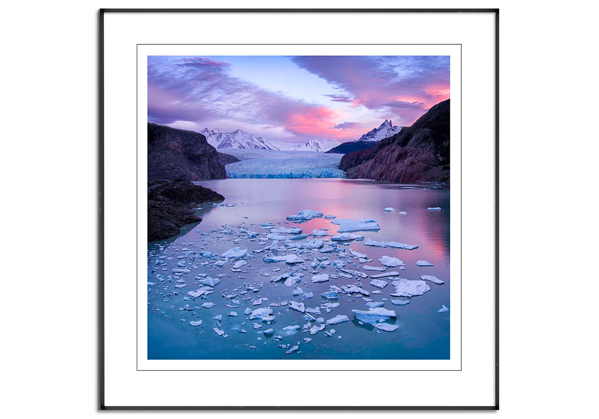 Grey Lake, Chile  by 