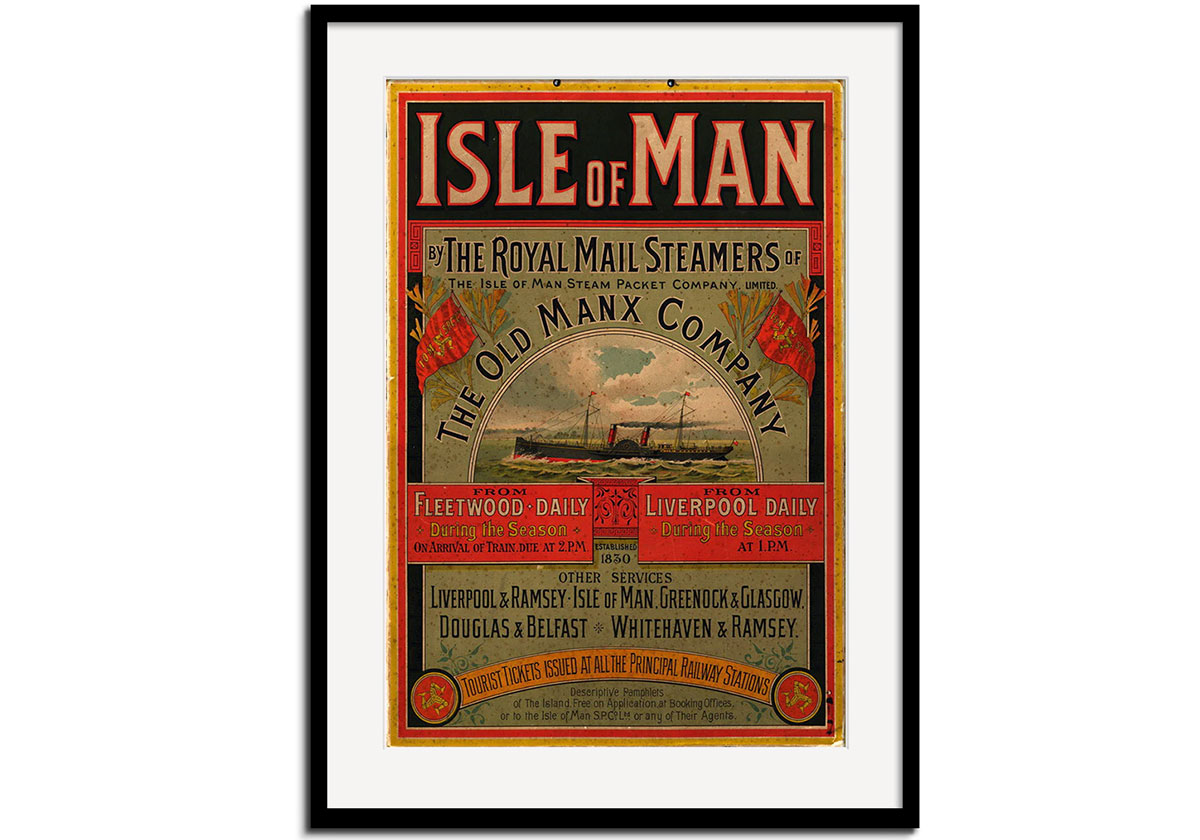 Isle of Man by the Royal Mail Steamers by 