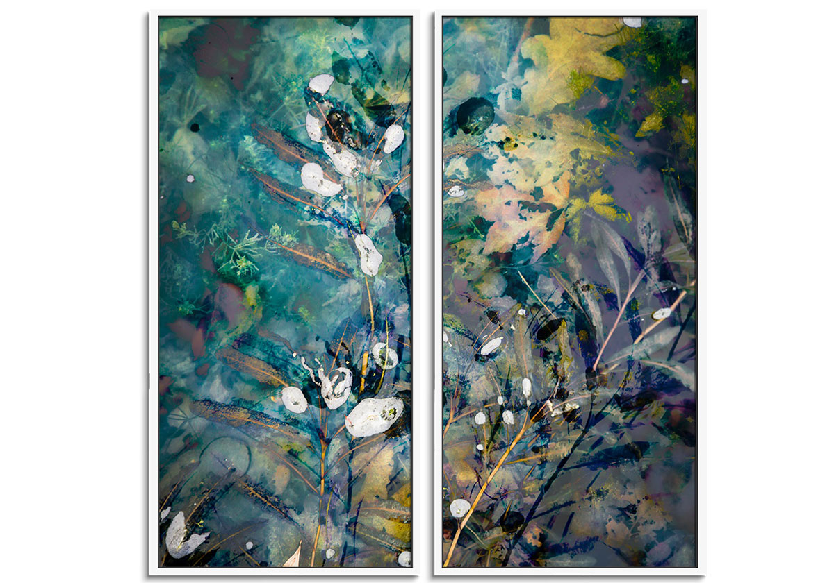 Waterplants - Diptych by 