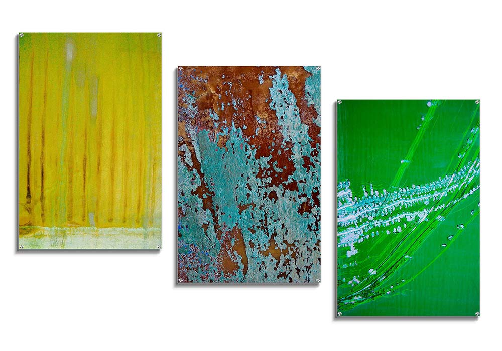 Textured acrylic collection by 