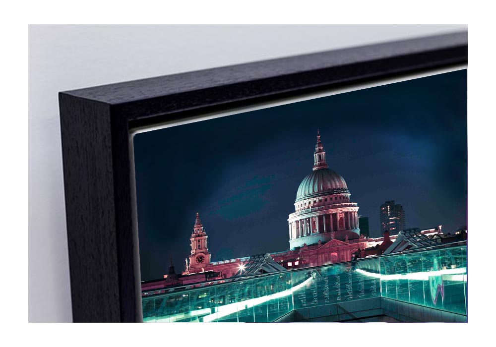 Framed Canvas Triptych of St. Pauls  by 