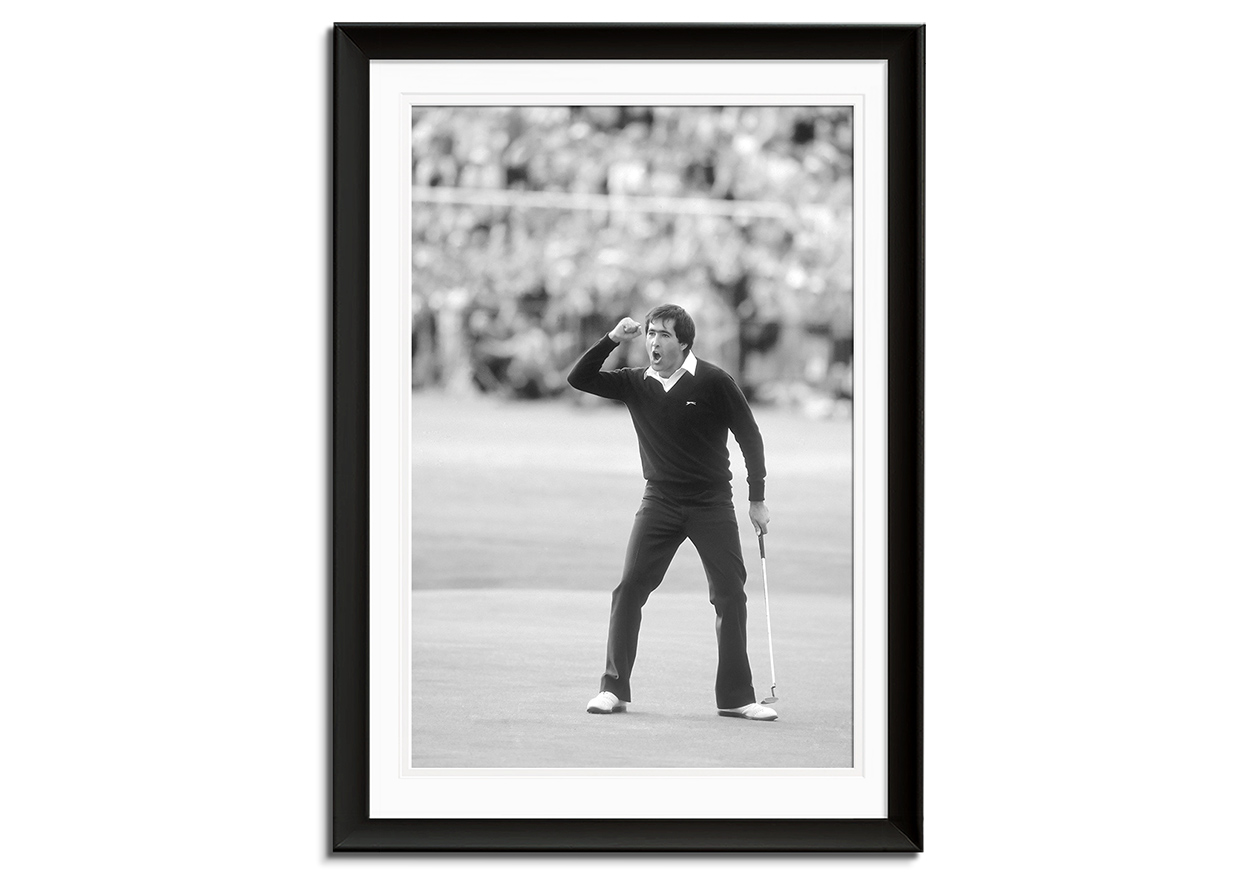 Seve wins at the British Open by 