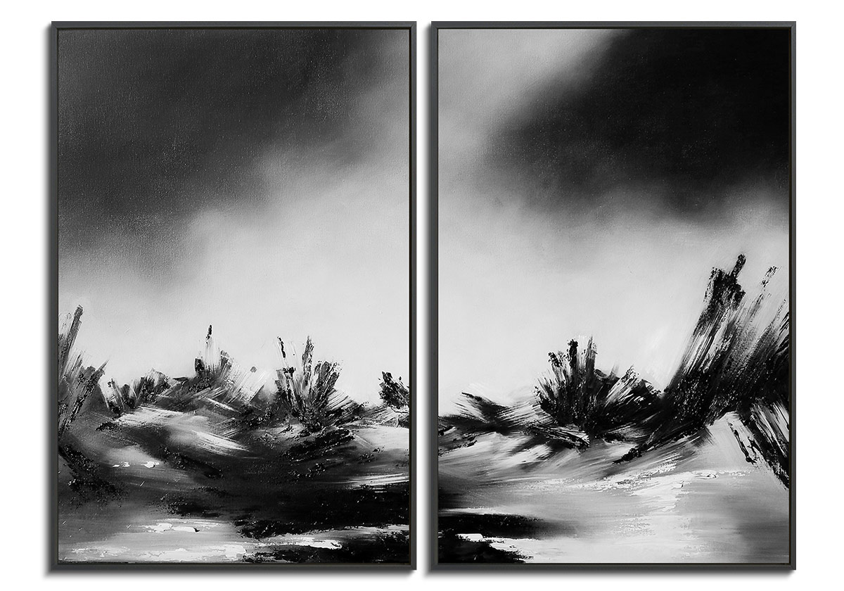 Monoscape - Diptych by 