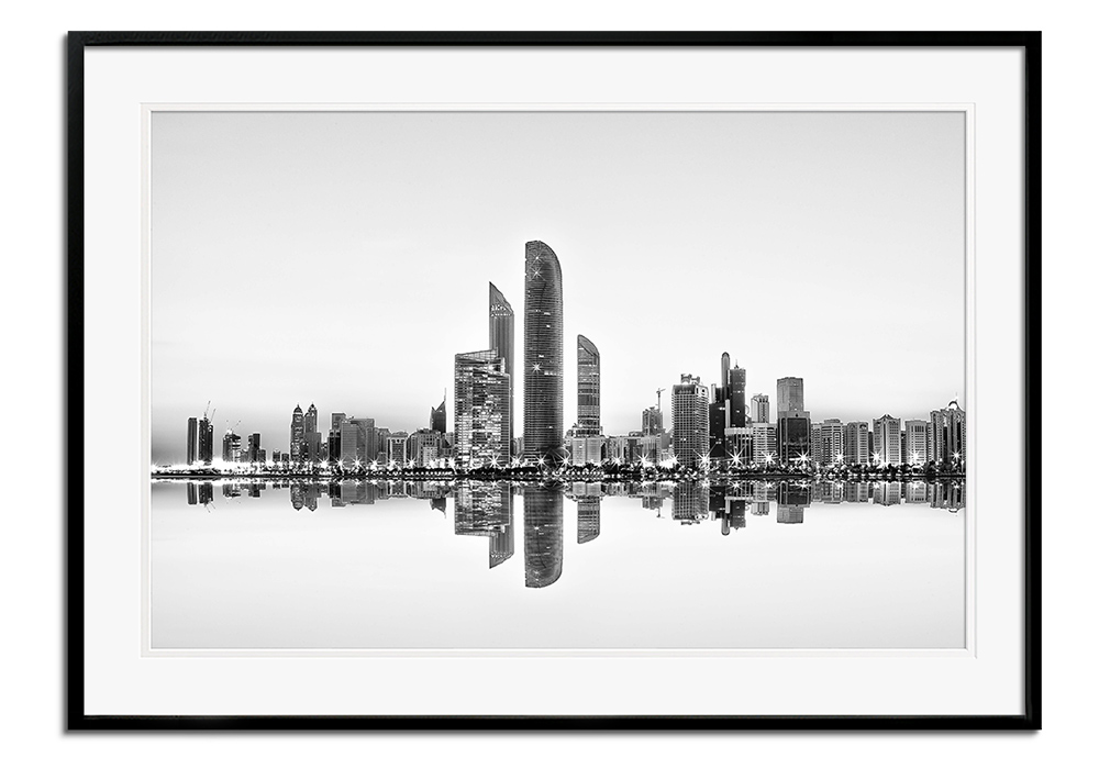 Abu Dhabi Urban Reflection by 