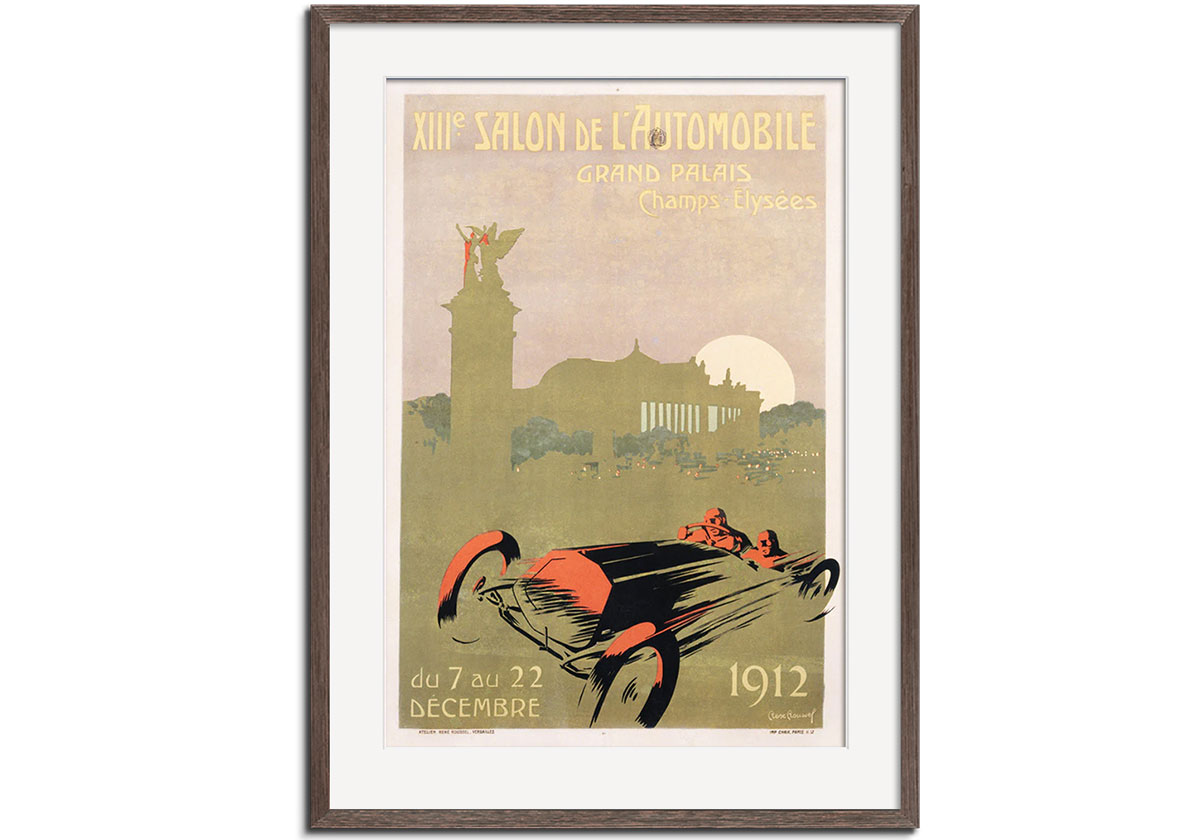 Salon de lAutomobile Poster by 