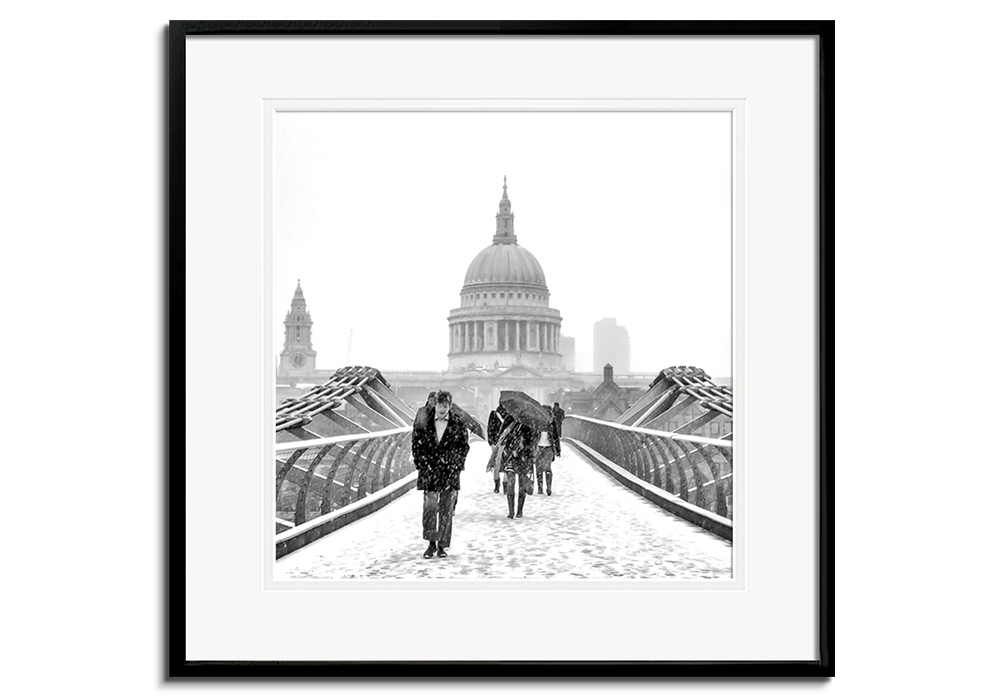 Snow on the Bridge by 