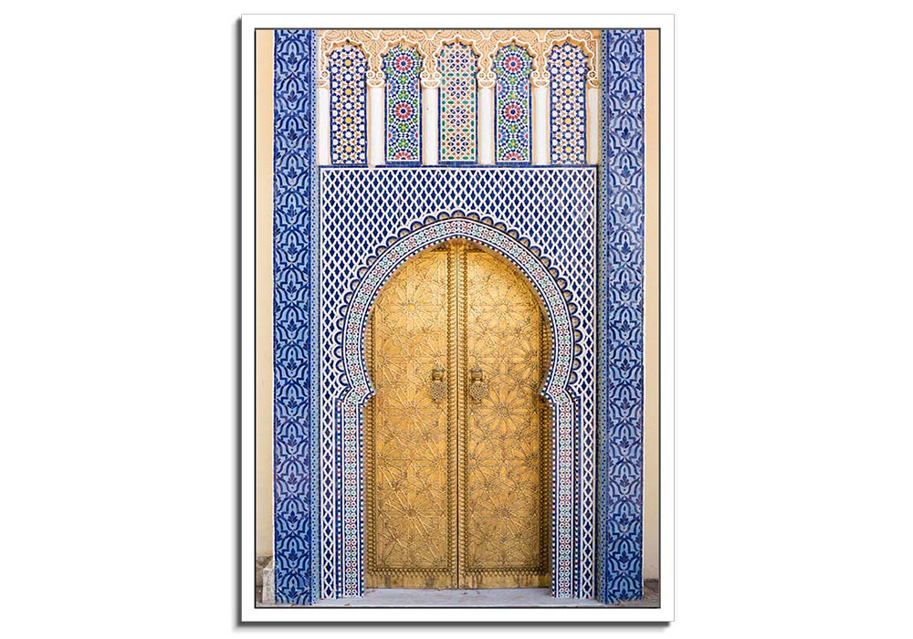 Moroccan Doorway IV by 