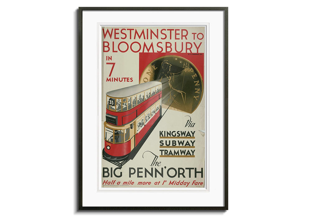 Westminster to Blomsbury by 