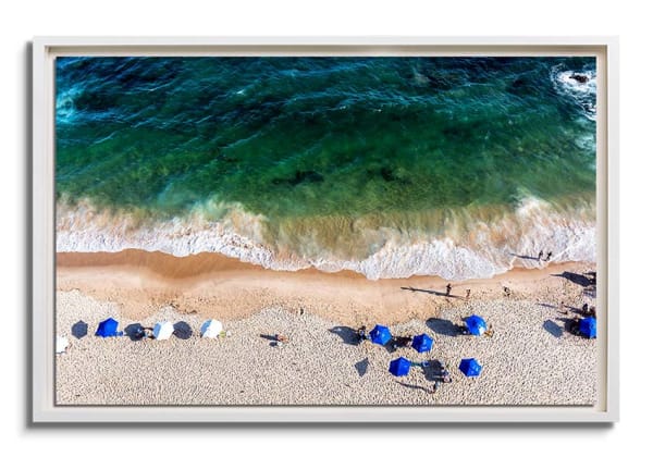 Aerial Beach view  by Uiler Costa