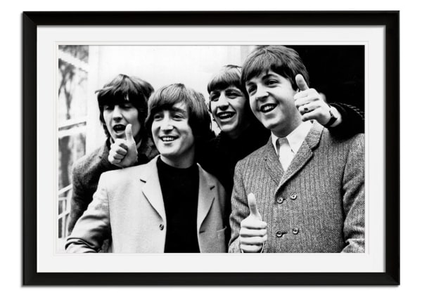 The Beatles at the London Palladium by Getty Images