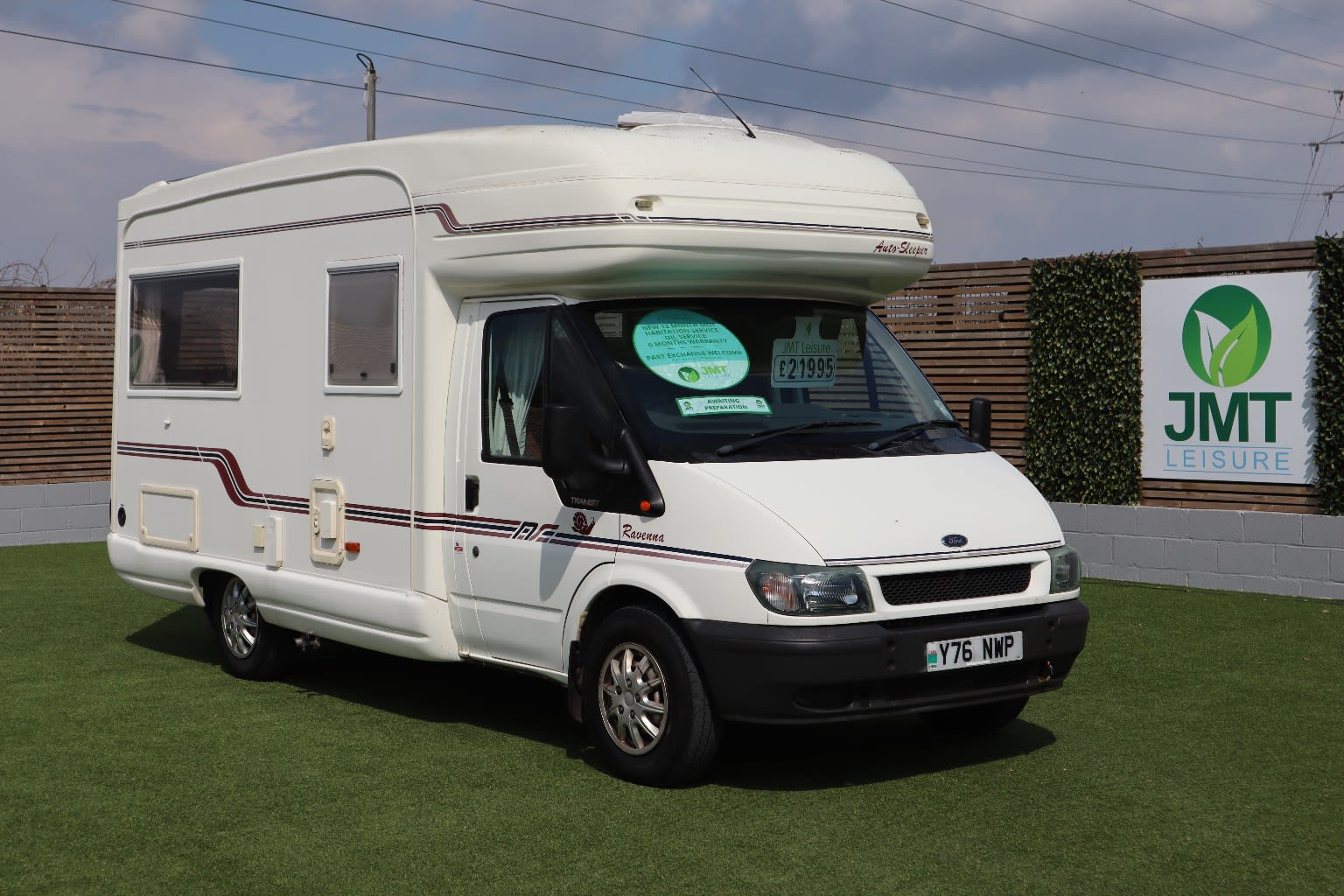 2001 autosleepers Ravenna white