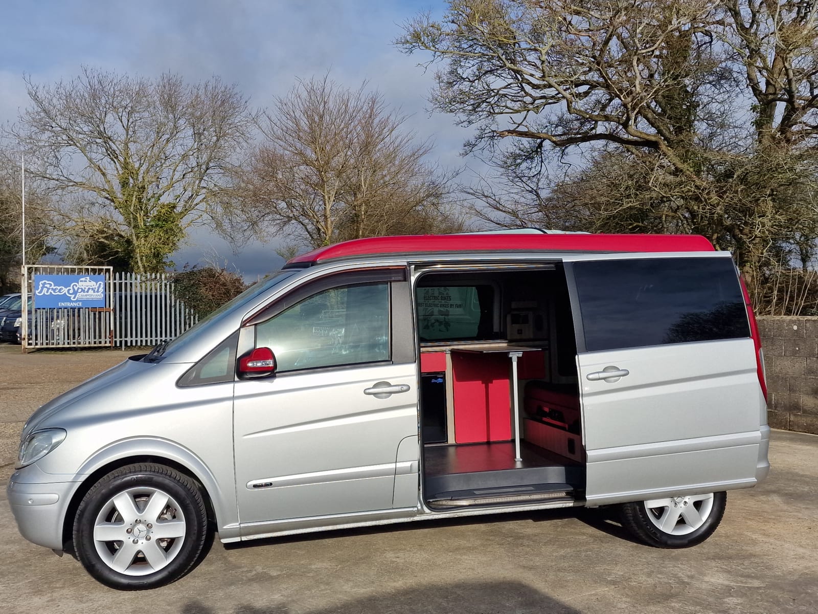 Newly converted, low mileage Mercedes Viano Campervan