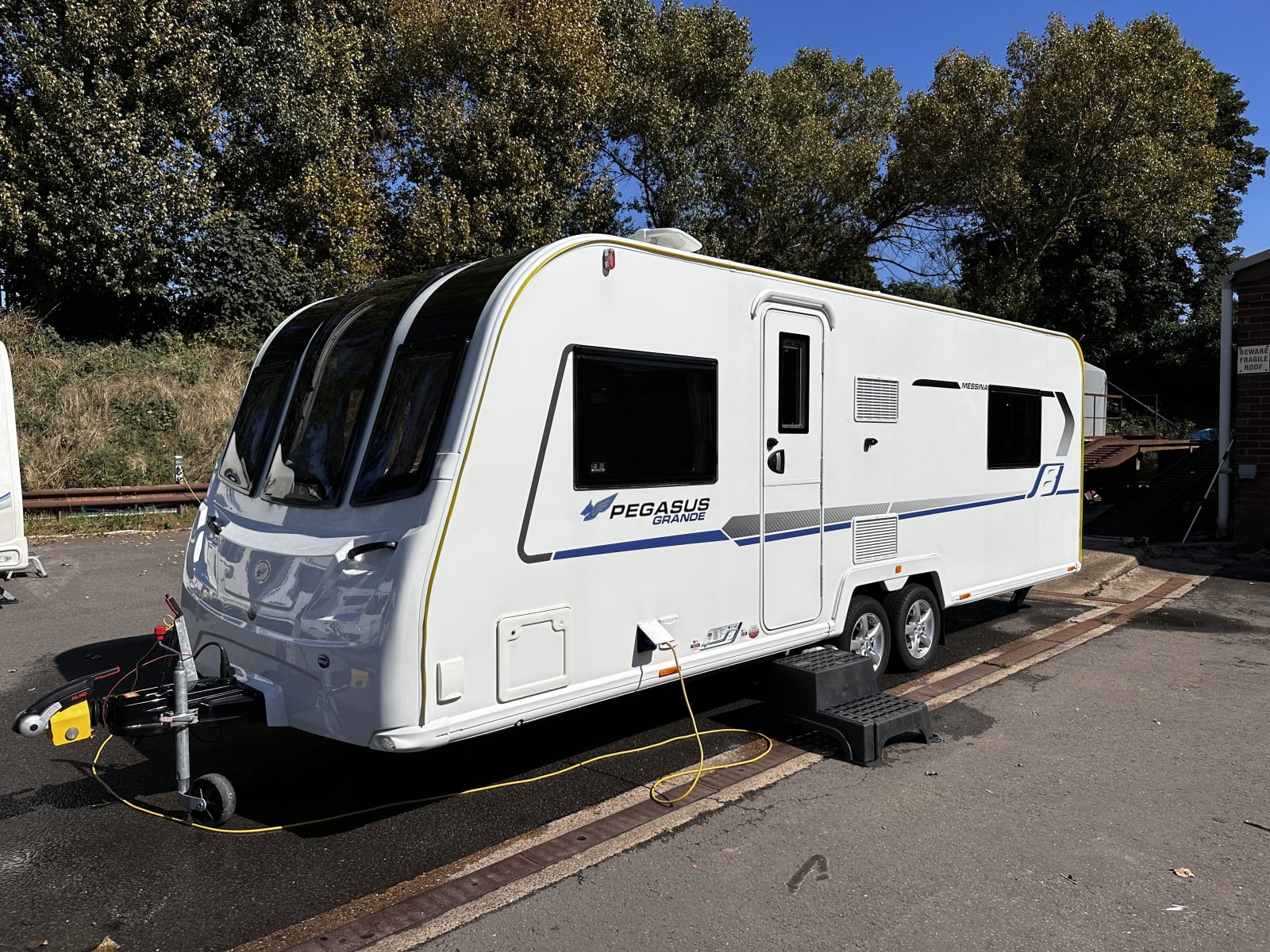 Bailey Pegasus Grande Messina 8ft Wide Twin Axle 4 Berth