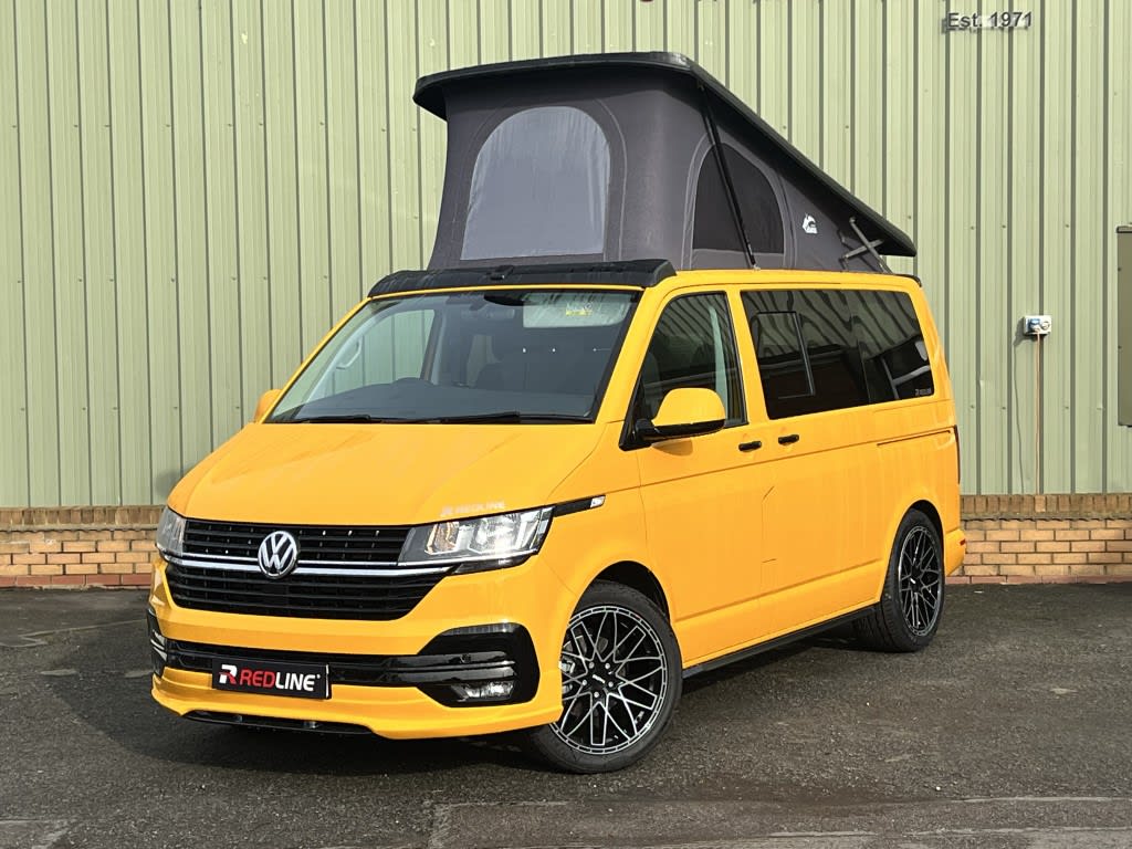NEW VW Campervan T6.1 REDLINE SPORT CHROME YELLOW SWB