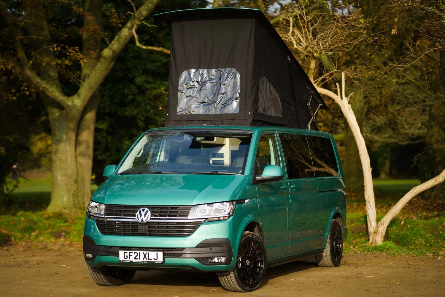 2021 Vw T6.1 , Highline, Lwb, Dsg, Bayleaf Green Conversi...
