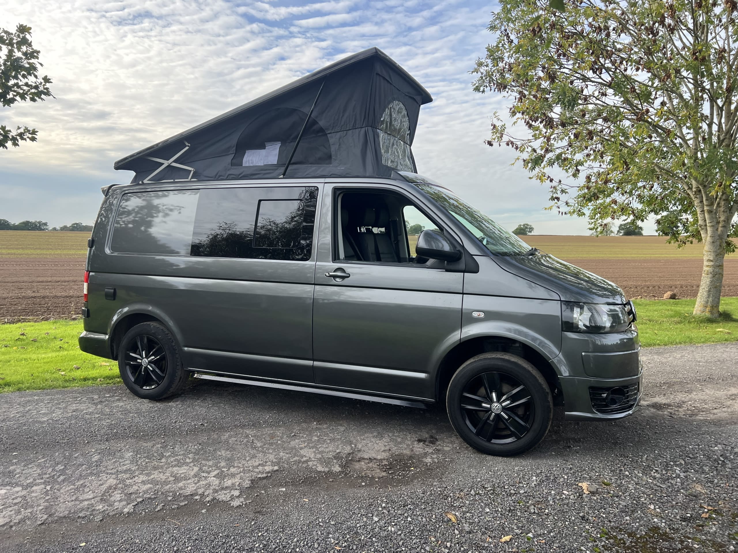 Vw Campervan, Aircon, Indium Grey, Swb