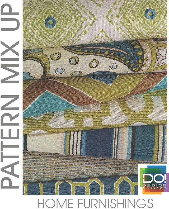 #DesignOptions SS17 color report on #WeConnectFashion, Home Interiors mood: Pattern Mix Up.