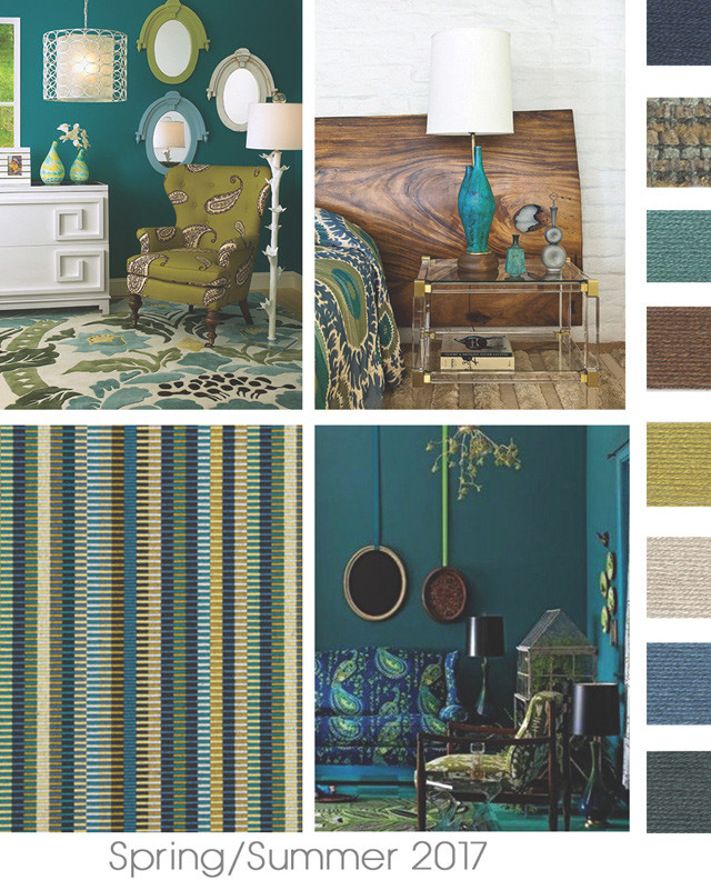 #DesignOptions SS17 color report on #WeConnectFashion, Home Interiors mood details: Pattern Mix Up.