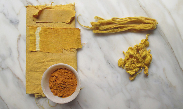 #CarolineCecil on #WeConnectFashion. SS17 power color: Yellow natural dye
